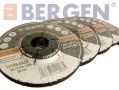BERGEN VEWERK 4 1/2\" Inch Metal Grinding Discs Angle Grinder 5 Pack Depressed Centre BER8016 *Out of Stock*