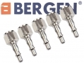 BERGEN Professional 10 Piece Female Air Line Bayonet Fitting 3/8\" BSPT BER8035 *Out of Stock*