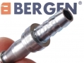 BERGEN Professional Quick Plug with Barb for 8mm Hose 2 pack BER8058
