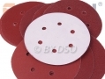 BERGEN Vewerk Bodyshop Spec 50 Pack 150 mm Velcro Sanding Discs 120 Grit BER8073 *Out of Stock*