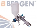 BERGEN Professional HVLP Gravity Fed Spray Gun 500ml Capacity 1.4mm Nozzle BER8742 *Out of Stock*