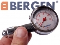 BERGEN Tyre Pressure Gauge with Dial BER8805 *Out of Stock*