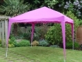 GardenKraft 3 Meter x 3 Meter Purple Pop-Up Gazebo With 4 Sides and Windows BML17180 *Out of Stock*
