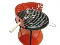 GardenKraft Portable Outdoor 14\" Round Barbeque Grill BBQ with Spit Fork BML19720 *Out of Stock*