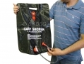 Milestone Camping 20 Litre 5 Gallon Solar Powered Camping Shower Bag BML20730 *Out of Stock*
