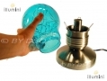 illumini Funky Touch Table Lamp in Blue with 4 Light Settings BML40520 *Out of Stock*