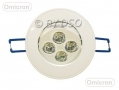 Omicron White Finish LED Downlight 6400k (cool white) 5 Watt BML49650 *Out of Stock*