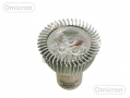 Omicron Halogen Replacement Spotlight Light Bulb 3 x 1.25w Dimmable LED GU10 6400K Clear BML49830