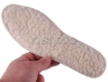 Natural Sheep Wool Woollen Insole For Men or Woman 9.5 to 10.5 UK Size EU Size 44 to 45 BML641201112