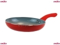 Anika 20cm Red Ceramic Colour Changing Frying Pan Induction Base and Silicone Grip BML67050 *Out of Stock*