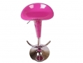 Divine Madison Hydraulic Bar Stool Style in Pink 360 Degree Swivel with Highly Polished Chrome Base BML69320 *Out of Stock*