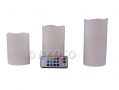 Anika Homeware Flameless LED Colour Changing Candles BML76240 *Out of Stock*