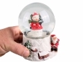15 cm Musical Christmas Snow Globe BML84410 *Out of Stock*