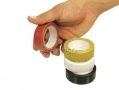 Tool-Tech Coloured Insulation Tape 4pk  Red, Black, White and Yellow BML94650