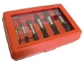 Professional 8pc Stud and Screw Extractor Set 3 to 26mm in Blow Moulded Case DR064 *Out of Stock*