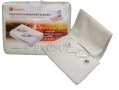 2 x 60W King Size Electric Blanket with 2 Controllers 160cm x 150cm White EB102 *Out of Stock*