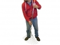 Gardeners Quality Adjustable Lawn Rake 125cm GD062 *Out of Stock*