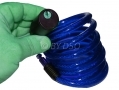 72 inch Steel Wire Bike Lock with 2 Keys and Bike Bracket Blue BH216BLUE *Out of Stock*