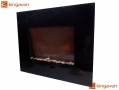 Kingavon 1.8Kw Black Flat Screen Wall Mounted Fireplace Heater with Pebbles HAMBB-CH606 *Out of Stock*