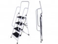 PRO USER 4 Step Super Safe Step Ladder with Hand Rail and Extra Wide Steps HAMBB-SL041 *Out of Stock*
