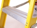 PRO USER 4 Step Electricans Fibreglass Step Ladder with Aluminium Treads Anti Static HAMBB-SL045 *Out of Stock*