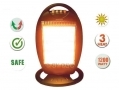 2 x 1.2Kw Halogen Heater 3 Heat Settings 400W, 800W and 1200W Auto Shut off  HAMBB-HH200Q2 *Out of Stock*