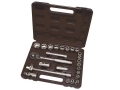 Hilka 25 pce 1/2" Drive Socket Set Metric 8 - 32mm in Blow Moulded Case HIL1202502 *Out of Stock*