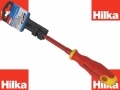 Hilka Pro Craft 100mm x 4mm Slotted VDE Screwdriver GS TUV Approved Insulated to 1000v AC with Soft Grip HIL33400100 *Out of Stock*