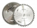 Hilka Professional 2pc TCT Circular Saw Blades 250mm with 30mm bore and Adapter Rings HIL51250002 *Out of Stock*