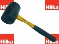 Hilka Black Rubber Mallet Fibre Glass Shaft 16oz HIL61201916 *Out of Stock*