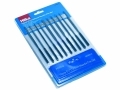 Hilka 10 pce Needle File Set Soft Grip Pro Craft HIL69790010 *Out of Stock*