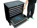 Hilka 7 Drawer Lockable Roller Cabinet Tool Box HILPMT111 *Out of Stock*
