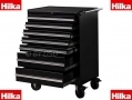 HILKA Professional Black Toolbox Lockable 7 Drawer Rollaway Cabinet with 12 Drawer Tool Chest HILPTC19 *Out of Stock*
