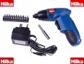 Hilka 4.8v DC Cordless Rechargable Screwdriver with Soft Grip Forward and Reverse Action HILPTCSD48 *Out of Stock*