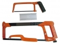 Quality 4 Pc Hacksaw Set 12" Adjustable 6" Aluminium 6" Nylon Frame and Mitre Cutting Box HK300 *Out of Stock*