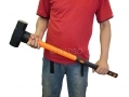 Professional Heavy Duty 14Lb Sledge Hammer with Fibre Shaft and Rubber Handle HM092 *Out of Stock*