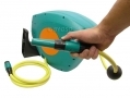 Professional 20 Meter Auto Rewind Swivel Garden Hose Reel with Mounting Bracket HP120 *Out of Stock*