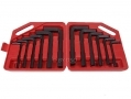 Heavy Duty 12 Piece Jumbo Hex Allen Key Set Metric and AF from 8 - 19mm 68196C *Out of Stock*