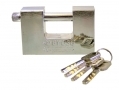 90mm High Grade Security Brass Shutter Padlock with 4 Security Keys LK019 *OUT OF STOCK*