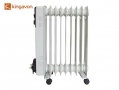 Kingavon Oil Filled 9 Fin 2kW Slim line Radiator Heater with Adjustable Thermostat OR100 *Out of Stock*