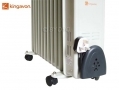 Kingavon Oil Filled 11 Fin 2.5kW Slim line Radiator Heater with 24 Hour Timer OR101 *Out of Stock*