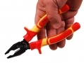 Electricians Quality 3 Pc Professional VDE Plier Set Certified Protection to 1,000 Volts PL144 *Out of Stock*