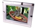 4 x 6 inch Silver Plated Photo Frame with Square Design PT4046