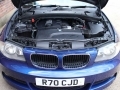 2009 BMW 118i 2.0 M Sport Convertible Manual Le Mans Blue Petrol Full Black Leather Alloys AC 81,000 miles FSH R70CJD