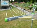 4 Arm 45m Lightweight Steel construction Rotary Washing Line RA201 *Out of Stock*