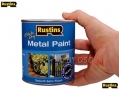 RUSTINS Professional Trade Quality Hardware Metal Paint Black 500ml RSMPBK500 *Out of Stock*