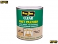 RUSTINS Professional Trade Quality Hardware Poly Varnish Matt Clear 500ml RSPOMC500 *OUT OF STOCK*
