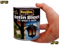 RUSTINS Professional Trade Quality Hardware Satin Black 500ml RSSATB500 *Out of Stock*