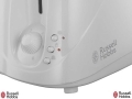 Russell Hobbs Family 4 Slice Toaster in White with variable browning RU-13899 *Out of Stock*