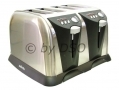 Sabichi 4 Slice Stainless 6 Position Steel Retro Toaster SAB87126 *Out of Stock*